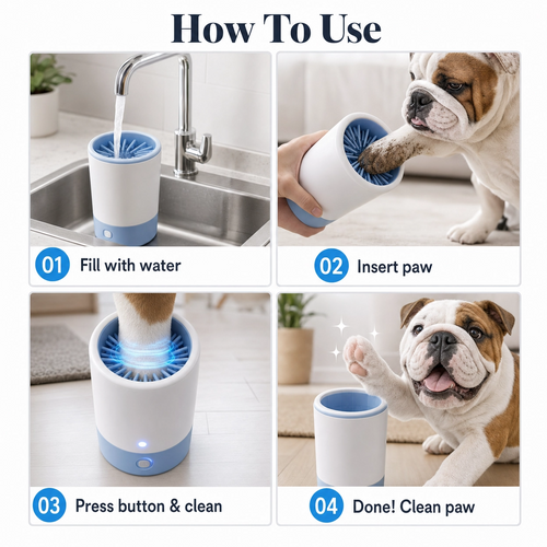 Automatic Paw Cleaner